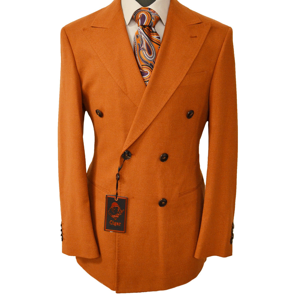 MilanoMensWear BUNDLE/RUST BLAZER & PANTS