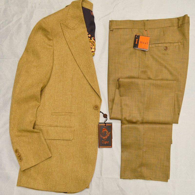 MilanoMensWear BUNDLE/SAND BLAZER & PANTS