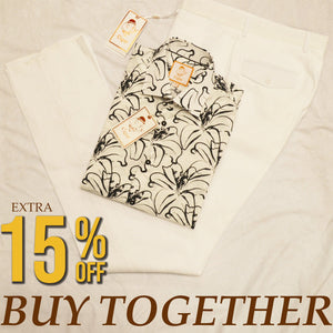 MilanoMensWear BUNDLE/WHITE/WHITE