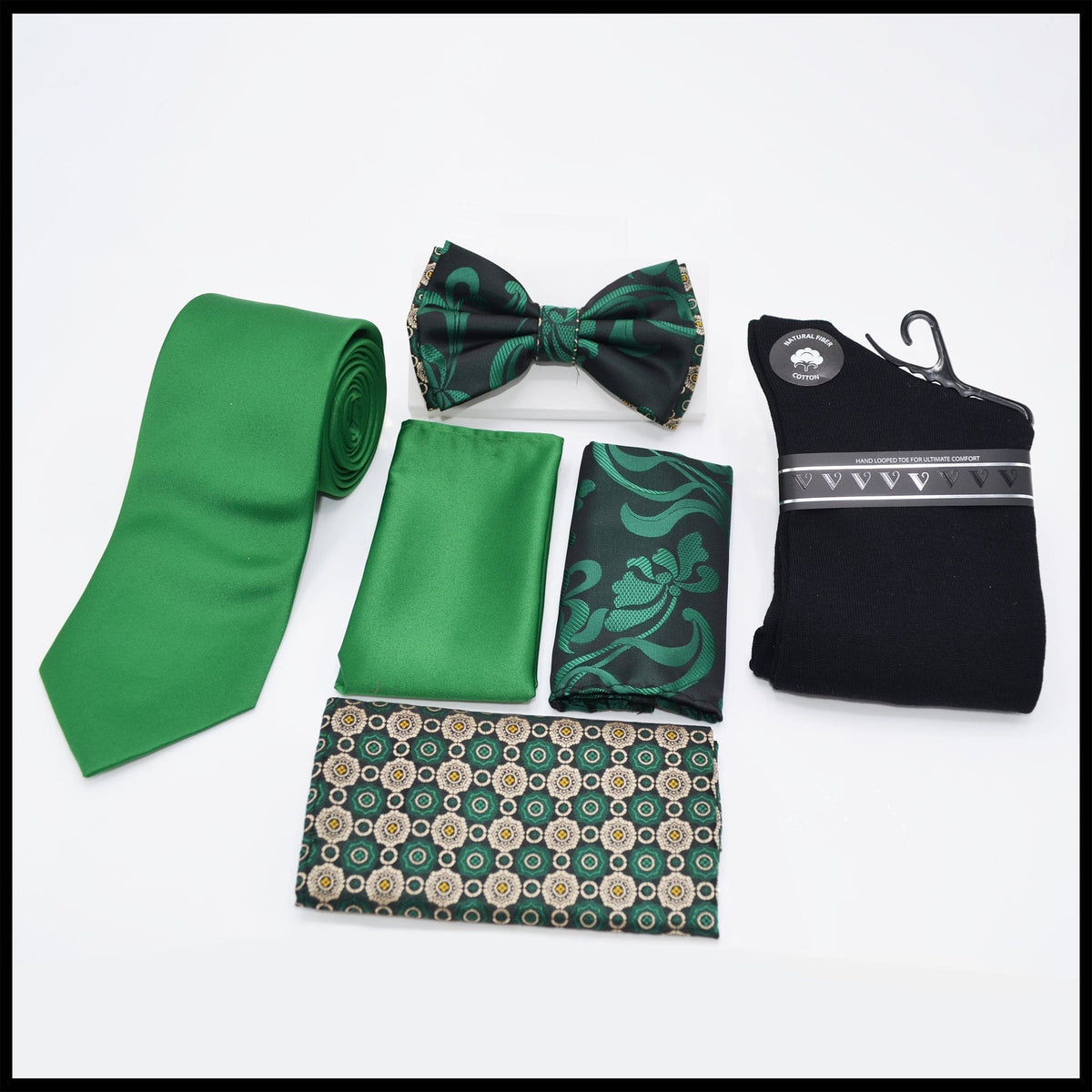 MilanoMensWear GIFT SET GREEN ASSORTED GIFT SET