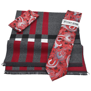 MilanoMensWear GIFT SET GIFT SET/Scarf &Tie Set