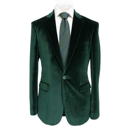 PHITA INTERNATIONAL CORP J CF GREEN / 40 REG CIELO VELVET BLAZER/B6197