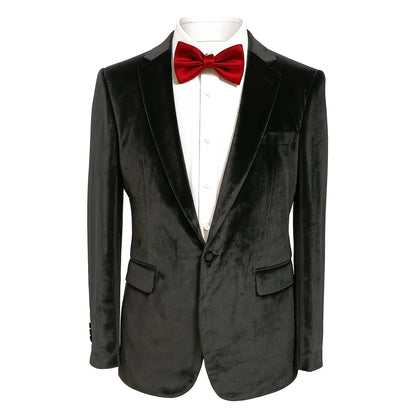 PHITA INTERNATIONAL CORP J CF BLACK / 40 REG CIELO VELVET BLAZER/B6197