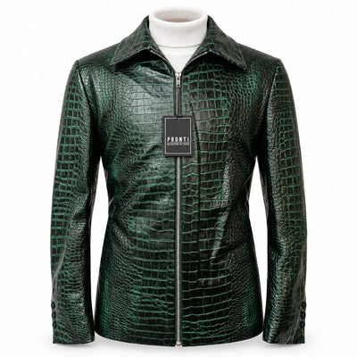 PHITA INTERNATIONAL CORP O F L Pronti Men’s Crocodile-Textured Walking Suit-Bp8107