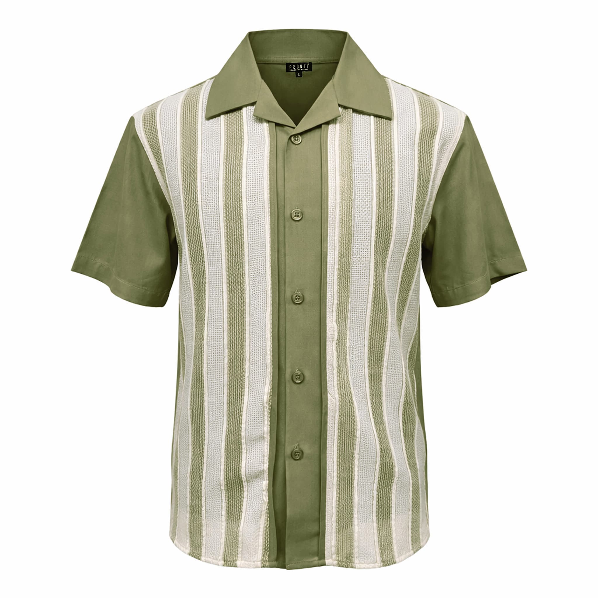 PHITA INTERNATIONAL CORP O F S Pronti Striped Two-Piece Short Sleeve Walking Suit Set/Sp8607