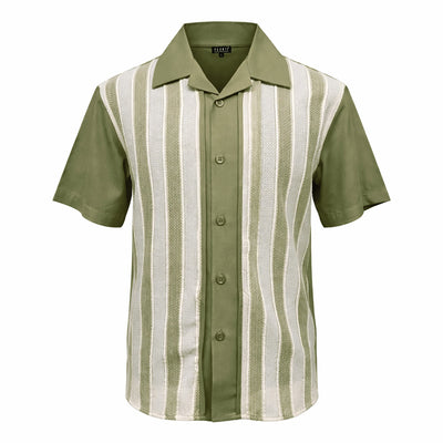 PHITA INTERNATIONAL CORP O F S Pronti Striped Two-Piece Short Sleeve Walking Suit Set/Sp8607