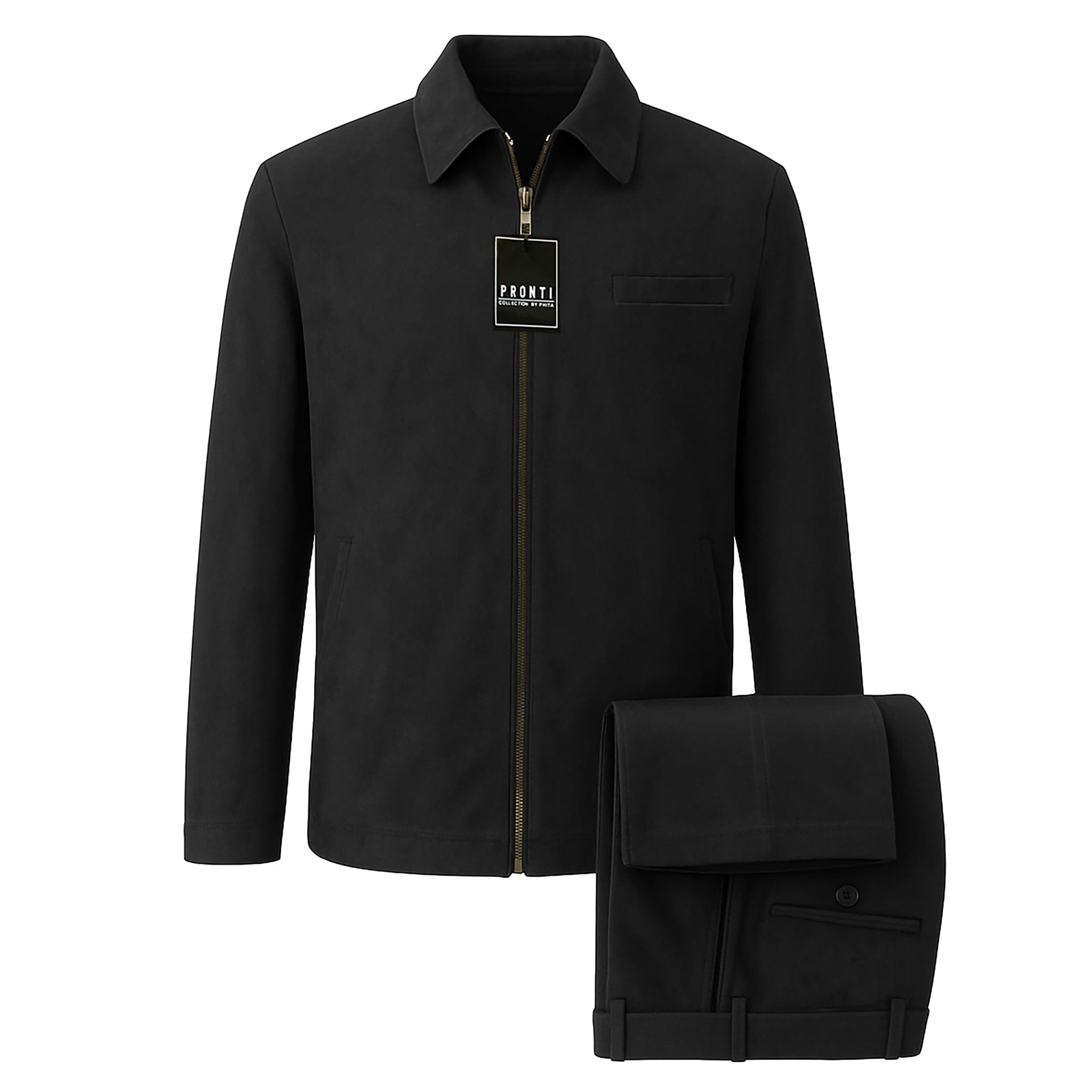 PHITA INTERNATIONAL CORP O FL BLACK / MED PRONTI WALKING SUIT-Bp3608m