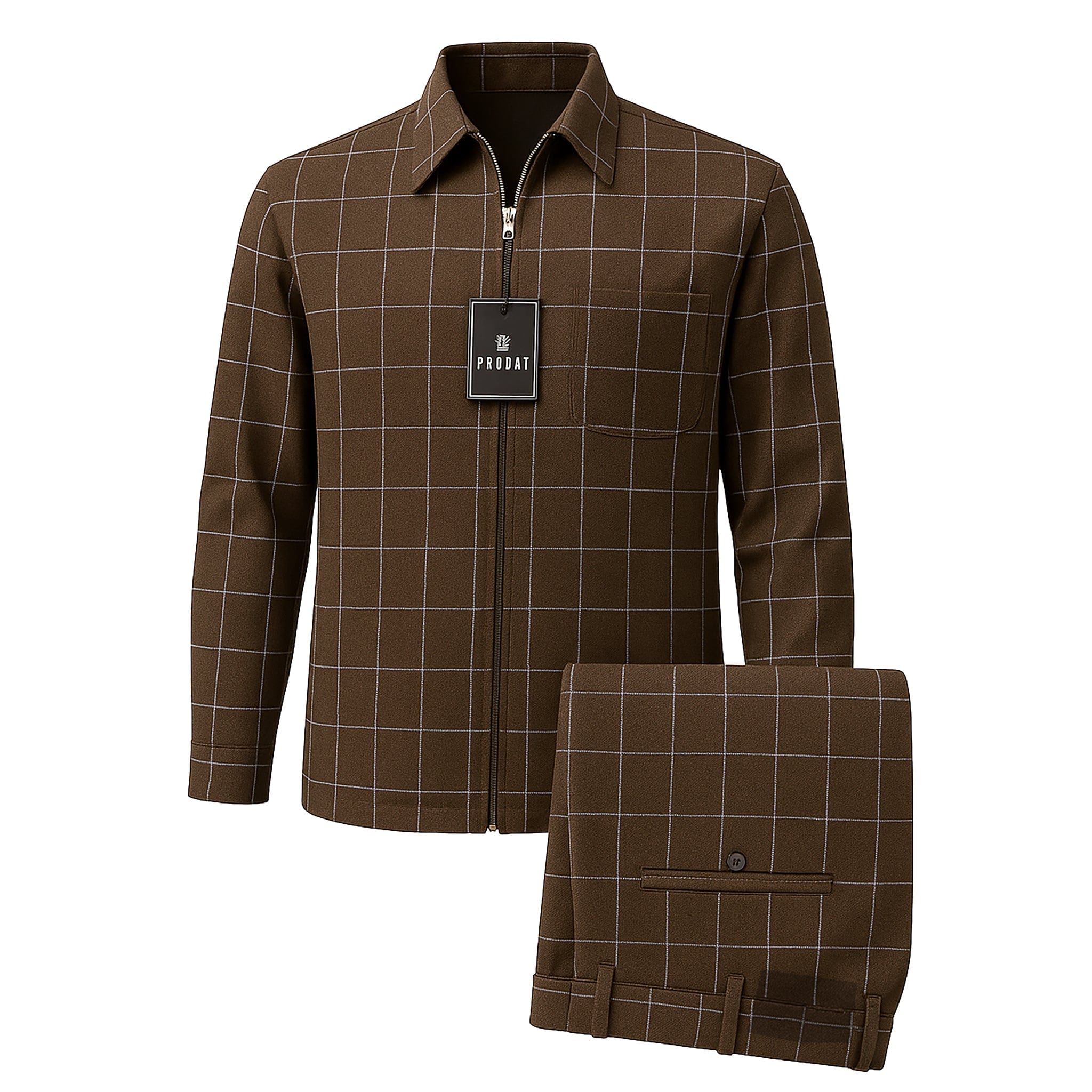 PHITA INTERNATIONAL CORP O FL BROWN / MED PRONTI WALKING SUIT-Bp6789