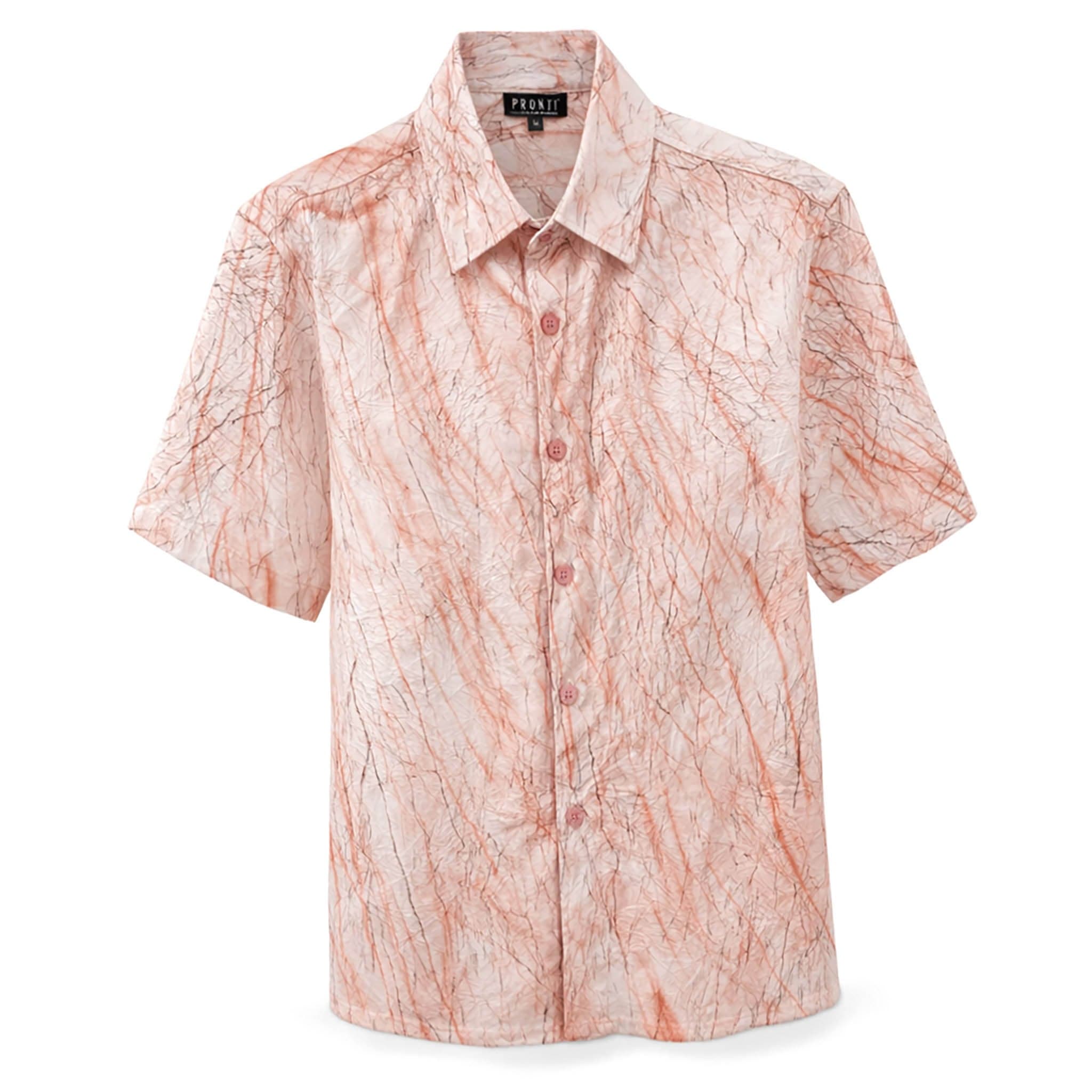 PHITA INTERNATIONAL CORP S A S MAUVE / SM PRONTI  Short Sleeve Shirt for Men/S1940