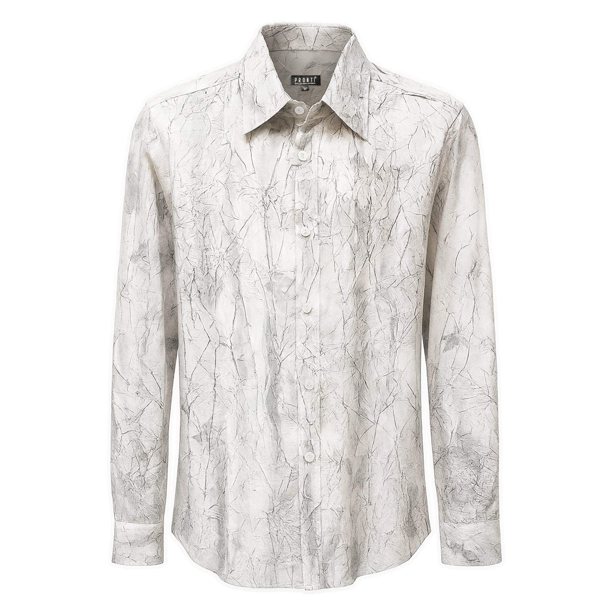 PHITA INTERNATIONAL CORP S AL WHITE / MED PHITA Sport Shirt-S6890