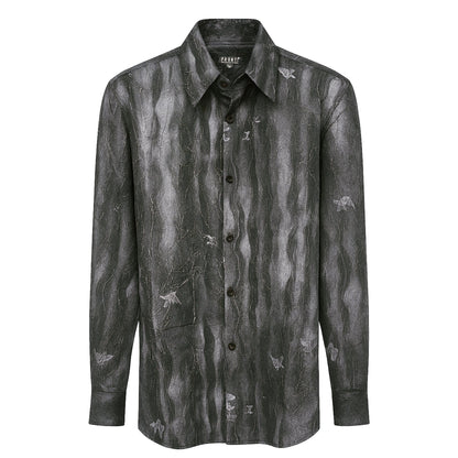 PHITA INTERNATIONAL CORP S AL BLACK / MED PHITA Sport Shirt-S6890
