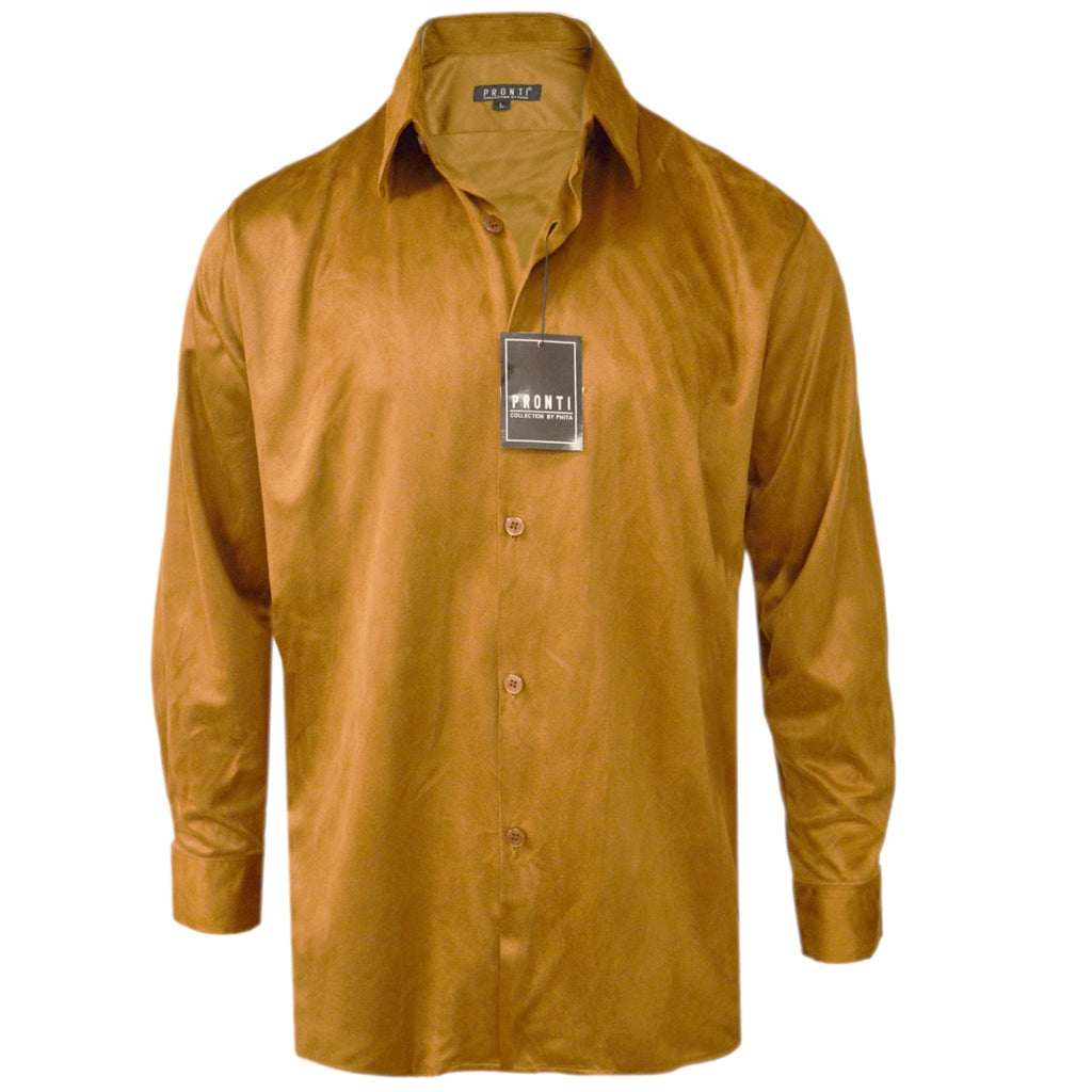 PHITA INTERNATIONAL CORP S AL LUGG / MED PRONTI SUEDE-FEEL SHIRT/S6837