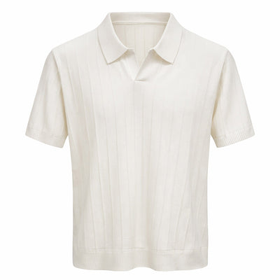 PHITA INTERNATIONAL CORP T P S WHITE / SM PRONTI Knit Polo Shirt for Men/K2034
