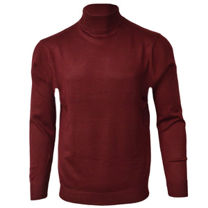 PHITA INTERNATIONAL CORP T PL BURGUNDY / MED PRONTI CREWNECK TOP/S3560