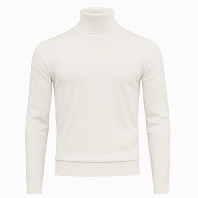 PHITA INTERNATIONAL CORP T PL WHITE / MED PRONTI LIGHT WEIGHT TURTLENECKS/K6418