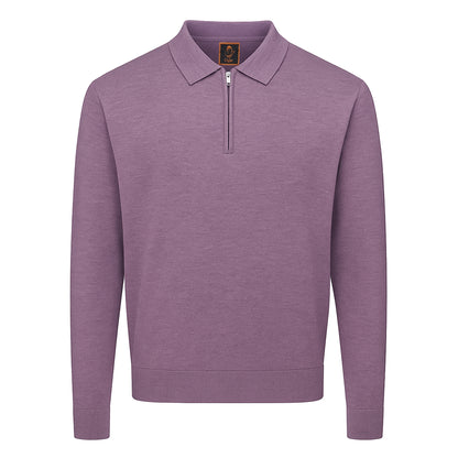 CGR SOLID POLO SWEATER