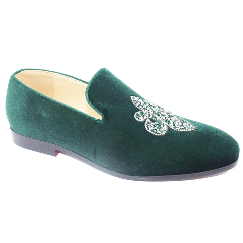 ROYAL SHOES USA X FT GREEN / 7.5 ROYAL FASHION TUXEDO SHOES/Lf-8884