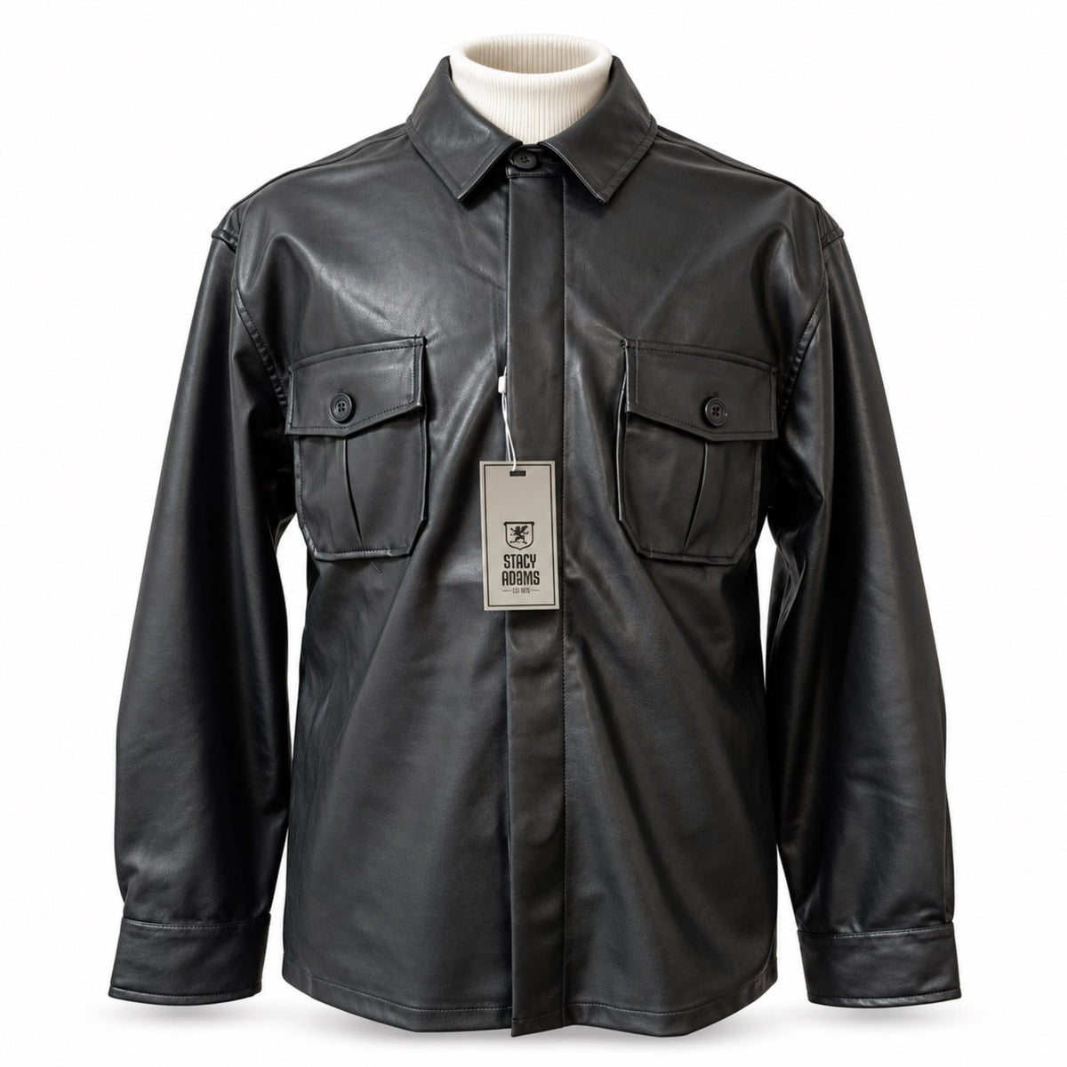 SAFIRE INC.(SILVERSILK) O F L Stacy Adams Men’s Leather Walking Suit- 35102