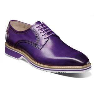 STACY ADAMS SHOE COMPANY F T 542-PURP / 9.0 Barringer  Plain Toe Oxford/25722