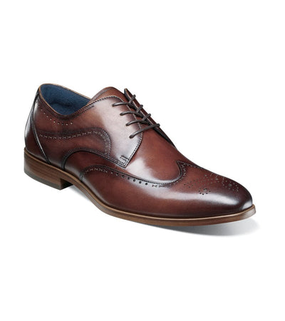 STACY ADAMS SHOE COMPANY F T 200 BRN / 8.5 Brayden (Wingtip oxford)-25635