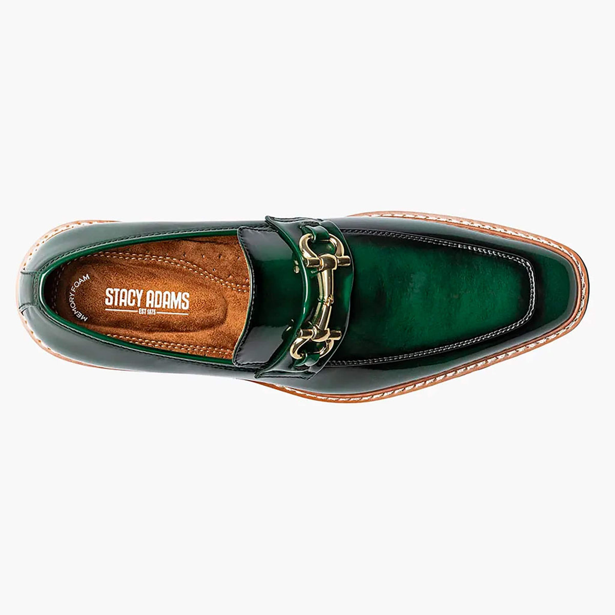 STACY ADAMS SHOE COMPANY F T Stacy Adams CARABELLO Moc Toe Bit Slip On-25804