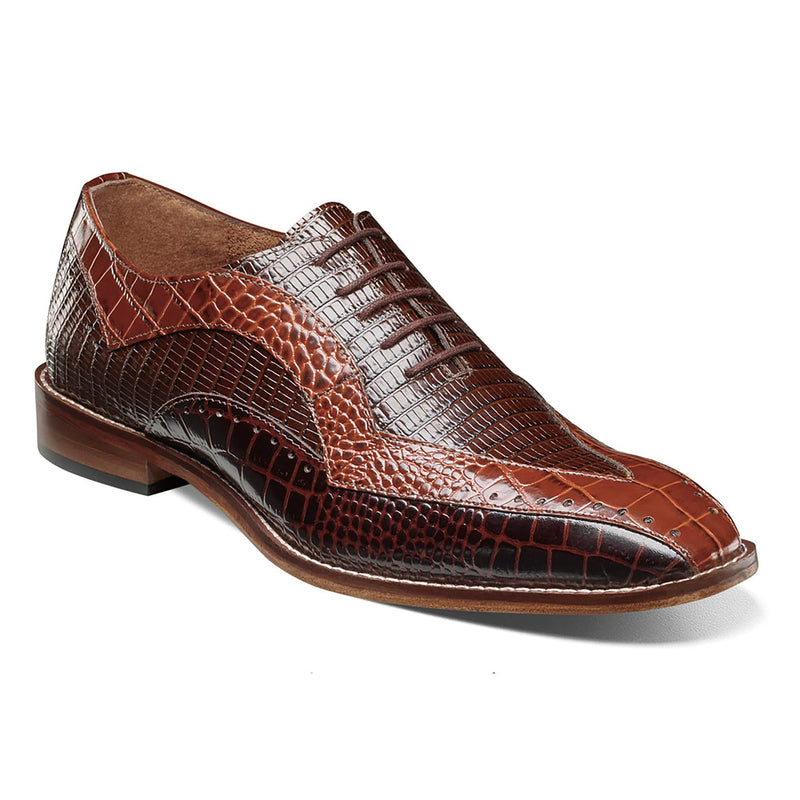 STACY ADAMS SHOE COMPANY F T 249 B/CG / 9.0 TALLERO V-Tip Oxford-25682