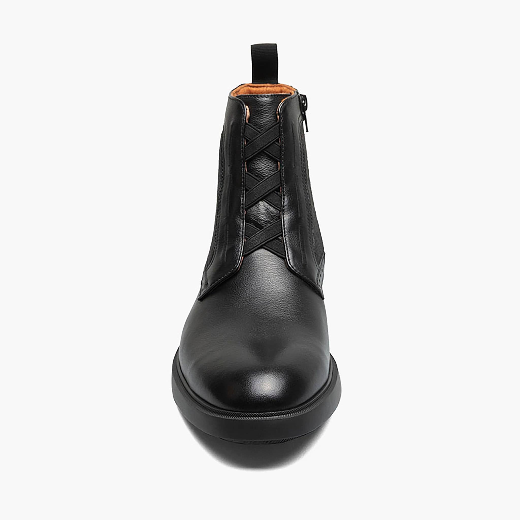 STACY ADAMS SHOE COMPANY F T Thompson  Plain Toe Elastic Lace Boot-25730