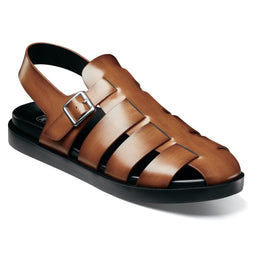 STACY ADAMS SHOE COMPANY F TS 001 BLK / 9.0 MONTEGO&nbsp;(Slingback Buckle Sandal)-25659