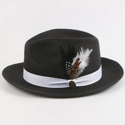 STEVENLAND A HS BLACK / S THE HAVANA HAT BY STEVEN LAND/SH-100