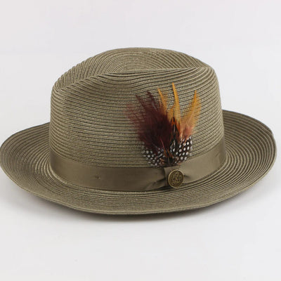 STEVENLAND A HS OLIVE / S THE HAVANA HAT BY STEVEN LAND/SH-100