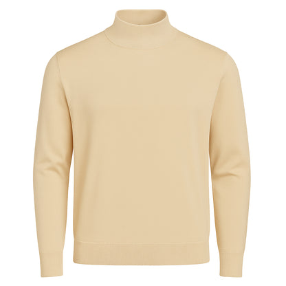 INSERCH COTTON BLEND MOCK NECK SWEATER/4308
