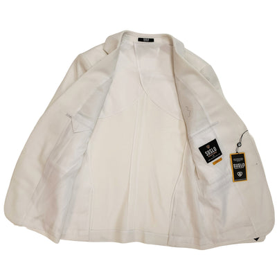 SUSLO COUTURE J C S SASLU Couture Men’s Textured Blazer – Classic Fit Dress Jacket/Sc601
