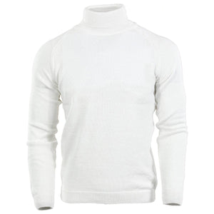 SUSLO COUTURE T PL WHITE / LARG SUSLO Turtle Neck Sweater/9501