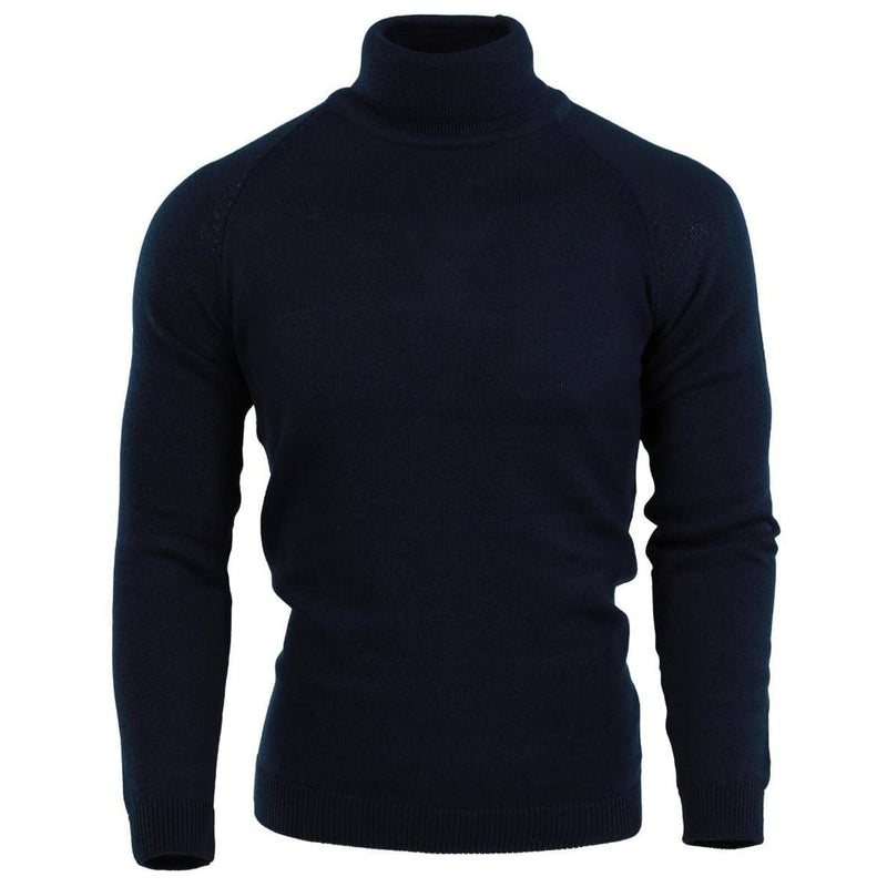 SUSLO COUTURE T PL NAVY / LARG SUSLO Turtle Neck Sweater/9501