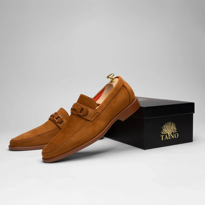 TAYNO DISTRIBUTOR F T The Caprio S TAYNO Suede Bit Loafer