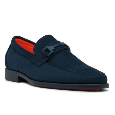TAYNO DISTRIBUTOR F T NAVY / 8.5 The Caprio S TAYNO Suede Bit Loafer