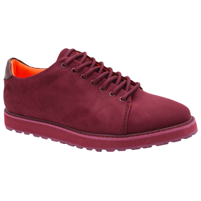 TAYNO DISTRIBUTOR F TC WINE / 8.0 CASUAL SUEDE,OXFORD SNEAKER/ muscovys