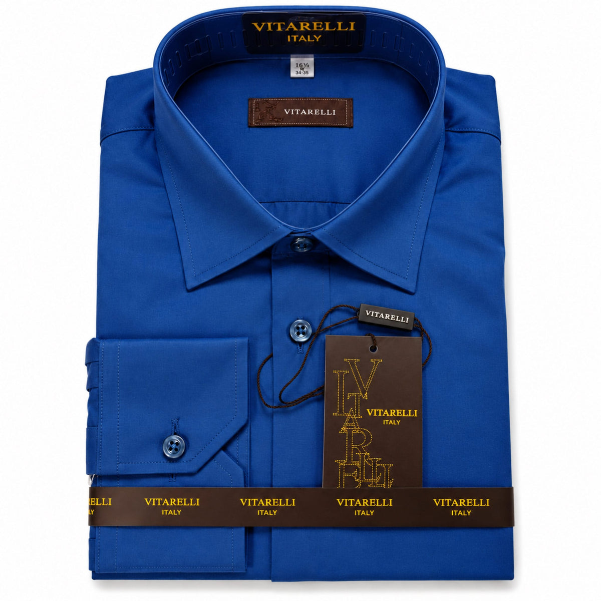 THE SUIT COMPANY S C ROY34/35 / 15.5 2-Way Stretch Dress Shirt