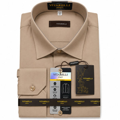 THE SUIT COMPANY S C 4-Way Stretch Dress Shirt
