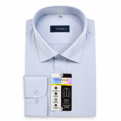 THE SUIT COMPANY S C BLU 4/5 / 15.5 Vitarilli Dress Shirt