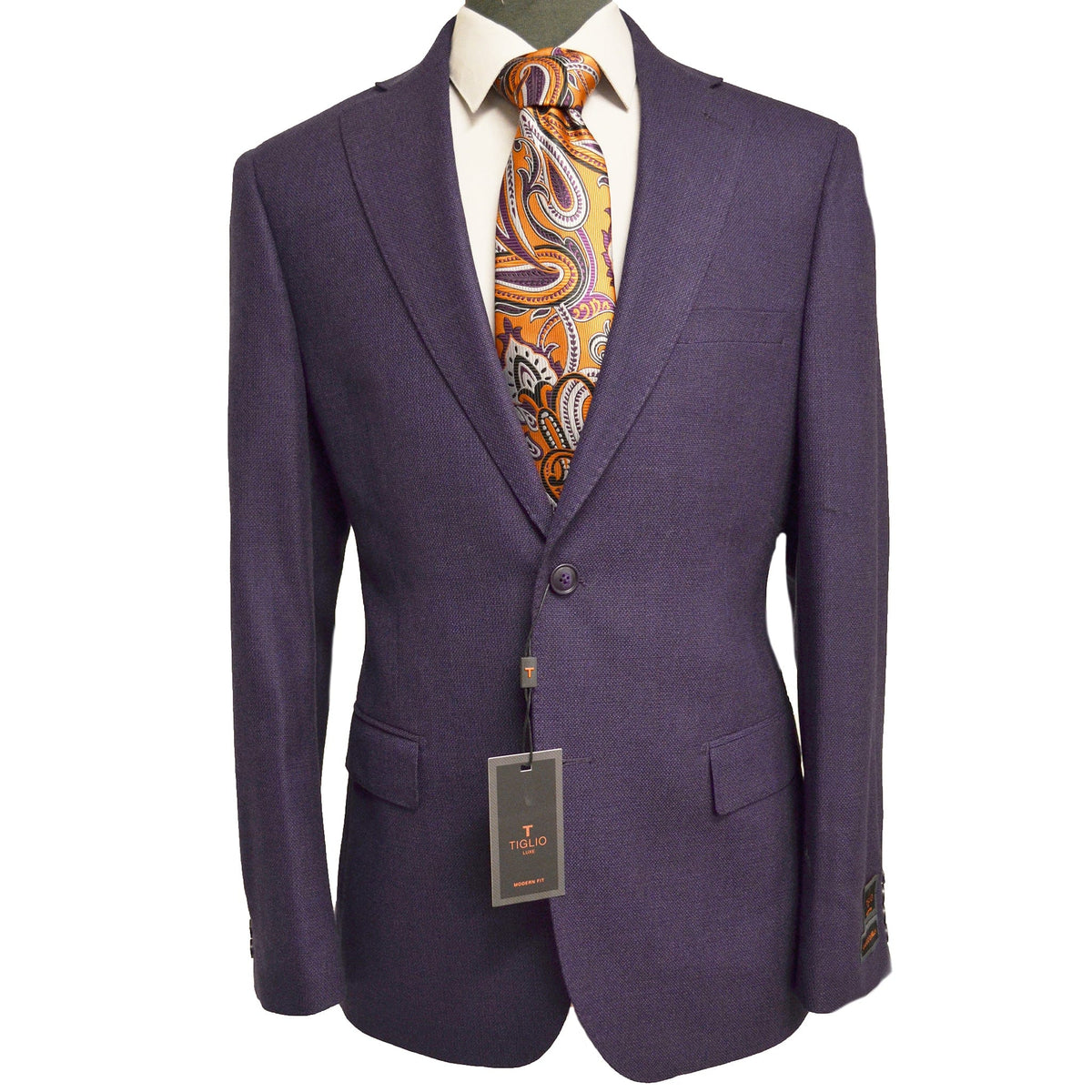 TIGLIO J S TL107450 / 40 REG TIGLIO LUXE SPORT COAT/Dolcetto