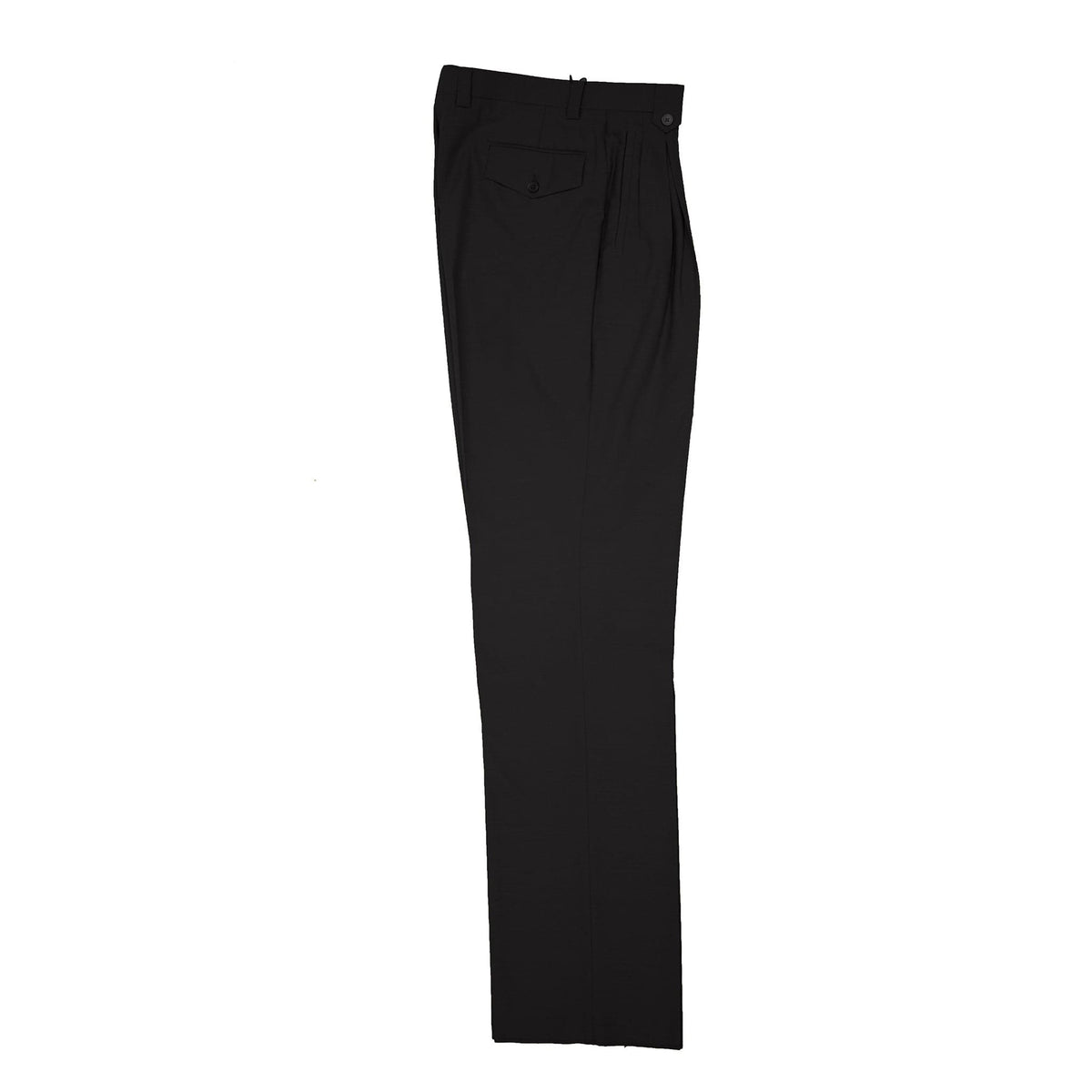 TIGLIO P D BLACK / 32 TIGLIO WIDE LEG PLEATED PANTS/2576