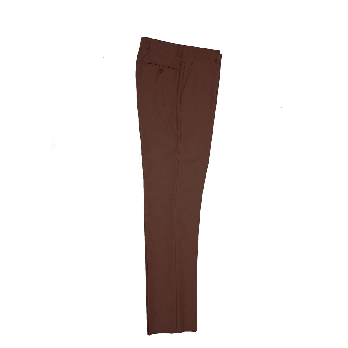 TIGLIO P DM BROWN / 32 TIGLIO FLAT FRONT MODERN FIT PANTS/2560 pants