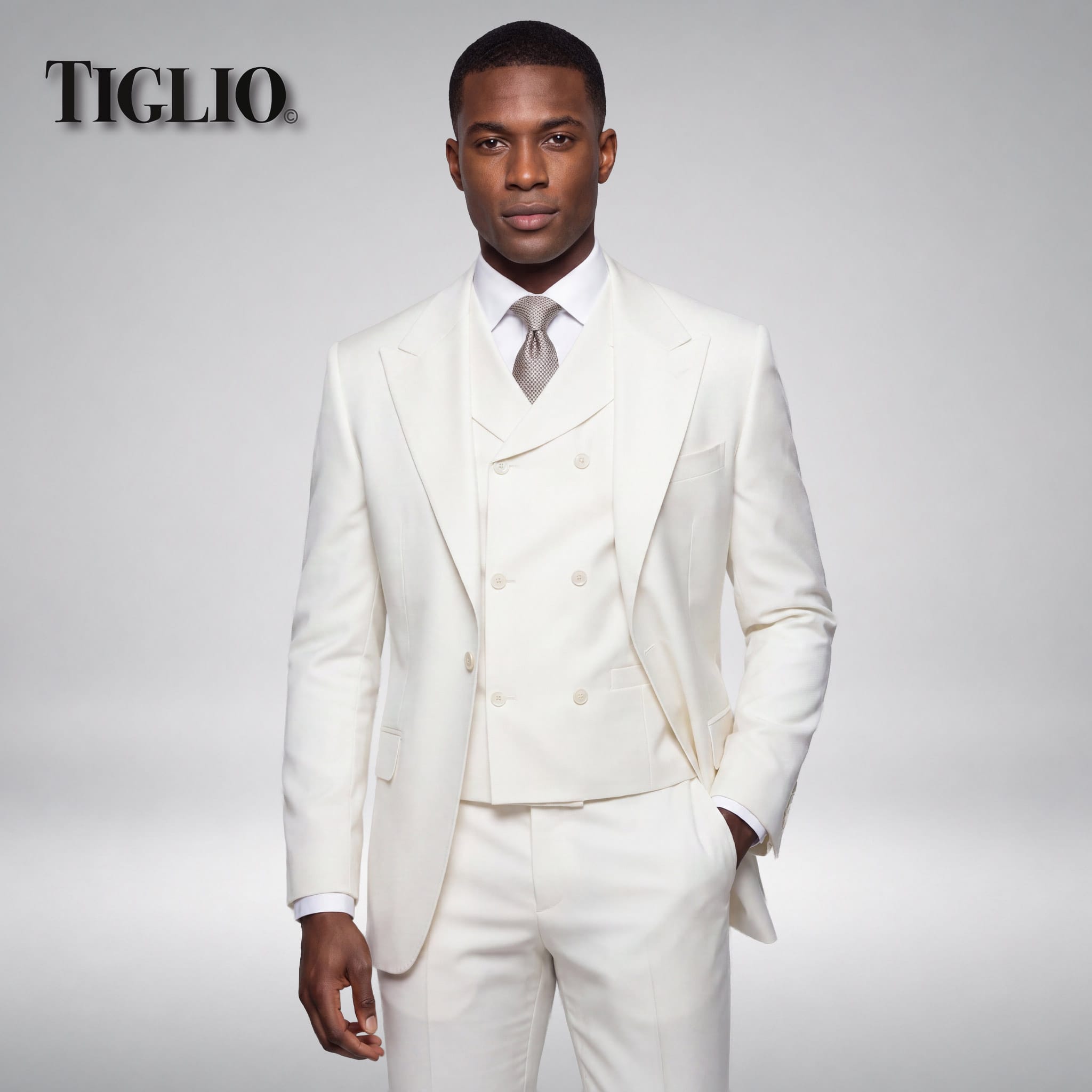 TIGLIO SAN GIOVESSE SUIT & VEST SOLID