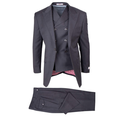TIGLIO GRAY 1008 / 42R SAN GIOVESSE SUIT & VEST SOLID