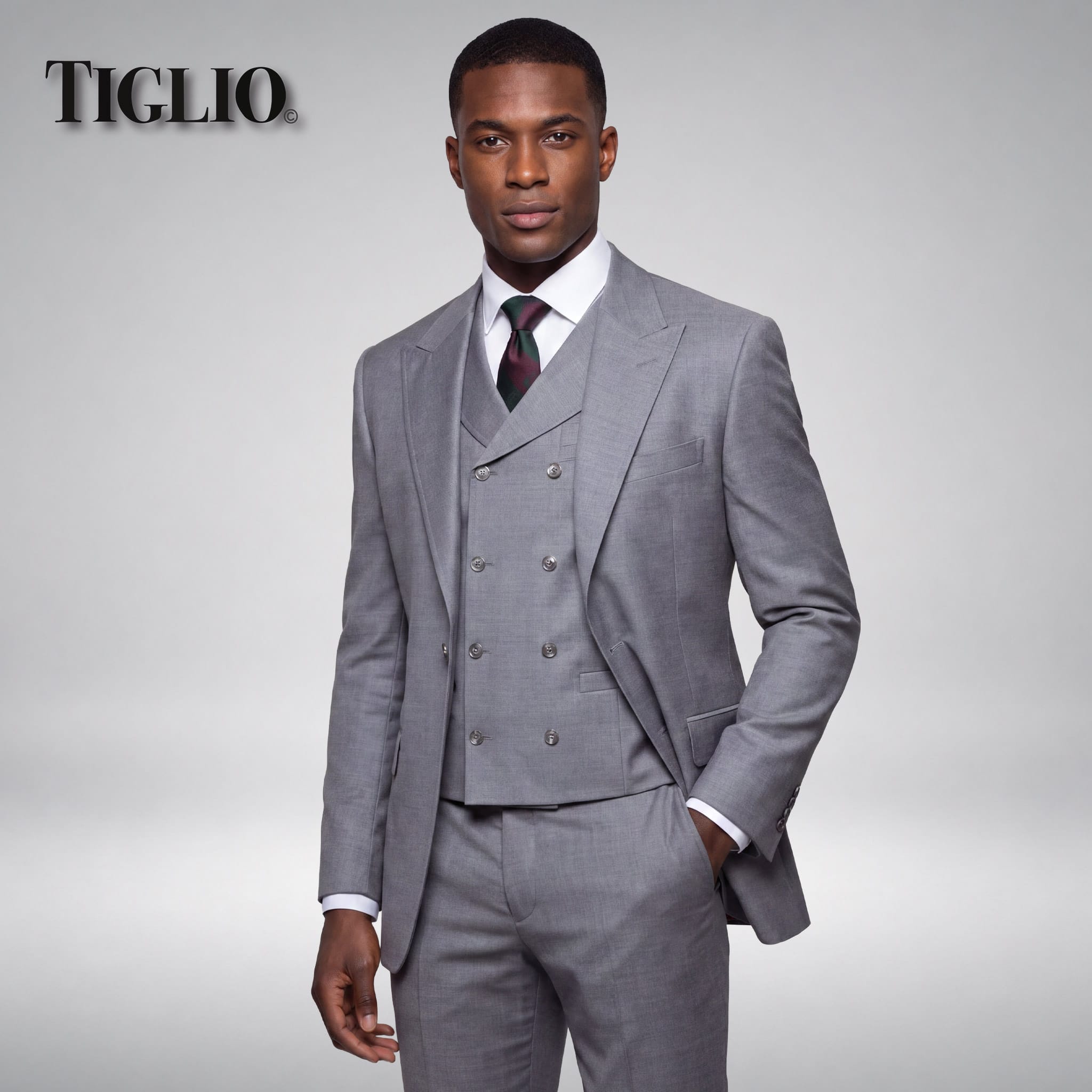 TIGLIO SAN GIOVESSE SUIT & VEST SOLID
