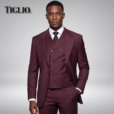 TIGLIO SAN GIOVESSE SUIT & VEST SOLID