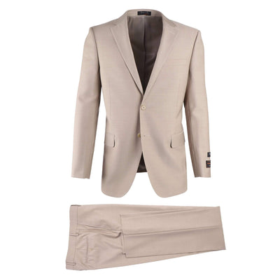 TIGLIO TAN 1004 / 40R Tiglio Novello 2-Piece Suit SOLID