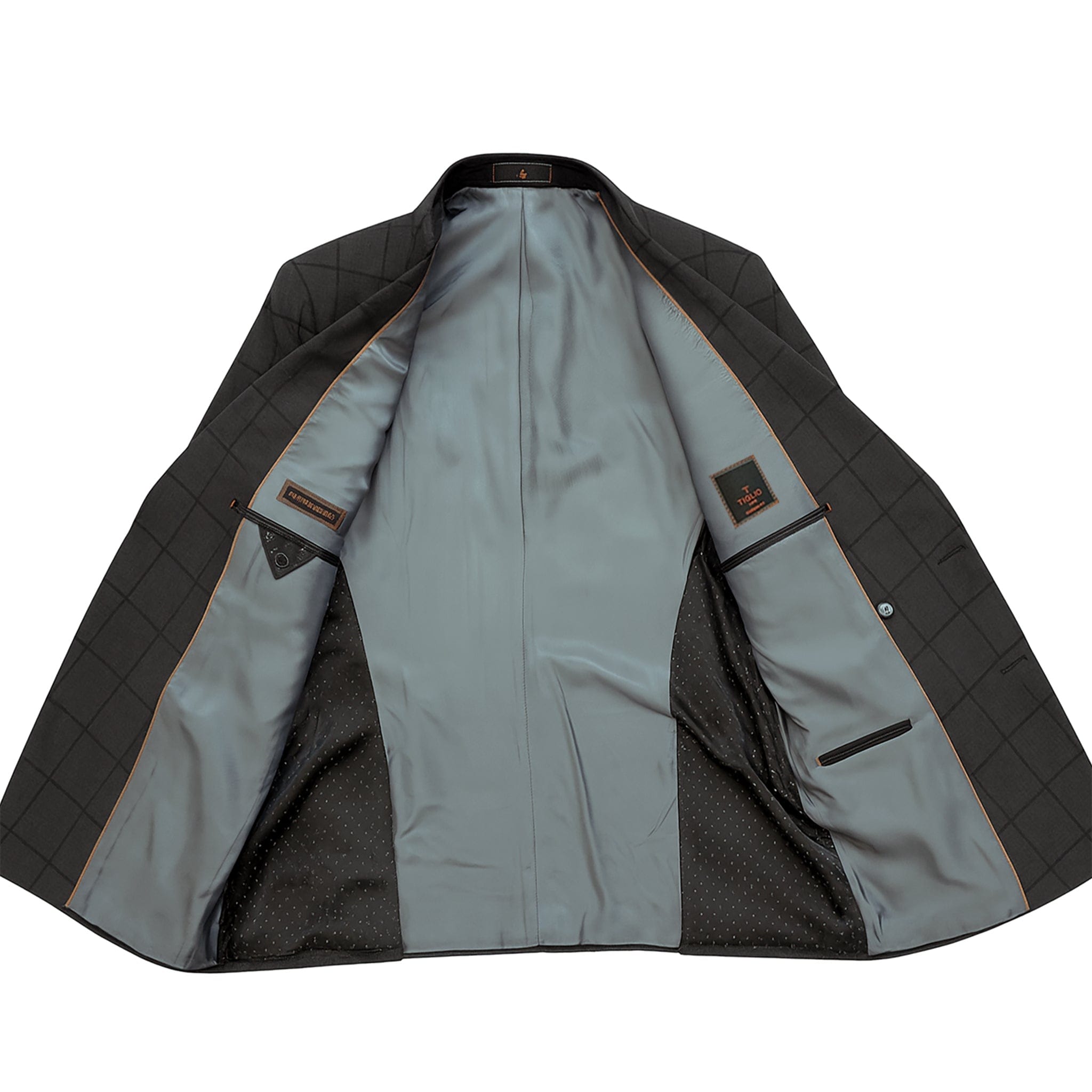TIGLIO U D PISTOIA DOUBLR BREASTED SUIT BY TIGLIO