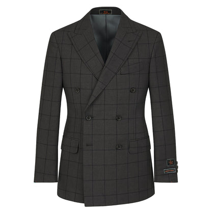 TIGLIO U D PISTOIA DOUBLR BREASTED SUIT BY TIGLIO